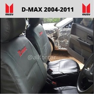 หุ้มเบาะ D-max  2003-2011 (คู่หน้า) หุ้มเบาะรถยนต์ หุ้มเบาะดีแม็ก ตัดตรงรุ่น d-max เก่า เบาะหนัง dmax ดีแมก ตัดเย็บสวย แนบกระชับ เบาะdmax