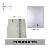 Sarung Wadimor Putih Polos PREMIUM