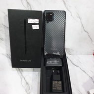 SAMSUNG GALAXY NOTE 10 LITE 8/128 SECOND FULLSET & BATANGAN