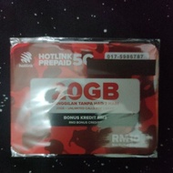 Hotlink Prepaid 5G Special VIP Number 017-598 6787 Self - Register Only