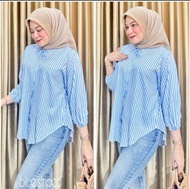 kemeja rayon wanita terlaris tahun ini/kemeja blouse rayon motif/blouse wanita/kemeja balon/atasan m