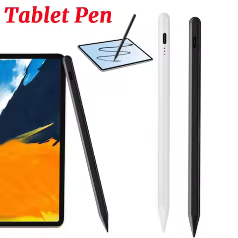 For Apple Pencil Stylus Pen for 2018-2024 iPad Palm Rejection Touch Pencil for iPad Pro 12.9/11/13-i