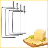 Stainless Steel Slicer Cheese Cutting Rack Cheese Bow Slicer Tofu Butter Ham Handmade Line Knife Str