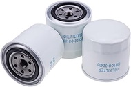 JZGRDN 3PCS Oil Filter HH1C0-32430 1C020-32430 Compatible with Kubota SSV65 SSV75 SVL75 SVL90 SVL95-