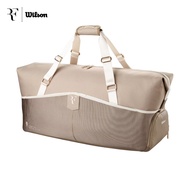 6-Racket Capacity | Wilson Roger Federer RF 01 Hall Of Fame Tennis Duffel Sports Bag WRB0000701NS