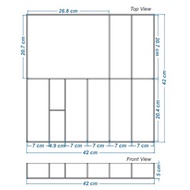 CUSTOM Acrylic Money Storage Box (42x42x5 cm)