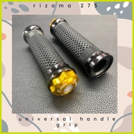 ├ ❅ ➭ ◮ Rizoma 275 CNC Aluminum Billet Universal Handle Grip Set Nmax Aerox PCX Sniper Beat Raider