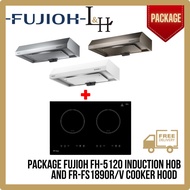 [BUNDLE] FUJIOH FH-5120 Induction Hob 65cm And FR-FS1890R/V Slim Cooker Hood 89cm