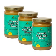 Honey Farm Organic Royal Jelly Honey 500g (Set of 3)