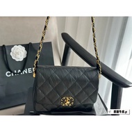Match Box Original Leather size: 20 * 13cm (Large) Chanel Chanel 23k Thick Chain Square Fatty Undera