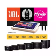 MYWAY 18.5inch Touch Screen All in one KOD 600W + JBL Pasion 8 Karaoke Speaker