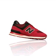 (Bisa COD) Sepatu Olahraga Pria New Balance 574 Encap Maroon Hitam Putih Sepatu Sneakers Pria Bahan