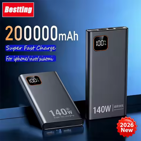 50000mAh 140W Ultra Capacity Power Bank Super Fast Charge CCC Certification Portable Battery Charger
