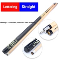Pool Cue 13MM Big Head Cue Chinese Black Eight Pool Cue American Nine Pool Cue Pool Cue Lettering Po