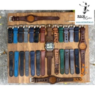 Genuine cowhide watch strap for Seiko 5 / Casio AE 1200 WHD / Casio AE 1200 WH / Casio 1200WHD / 100