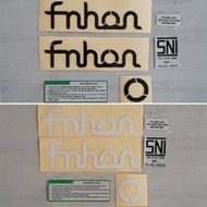 Fnhon folding bike cutting frame Sticker