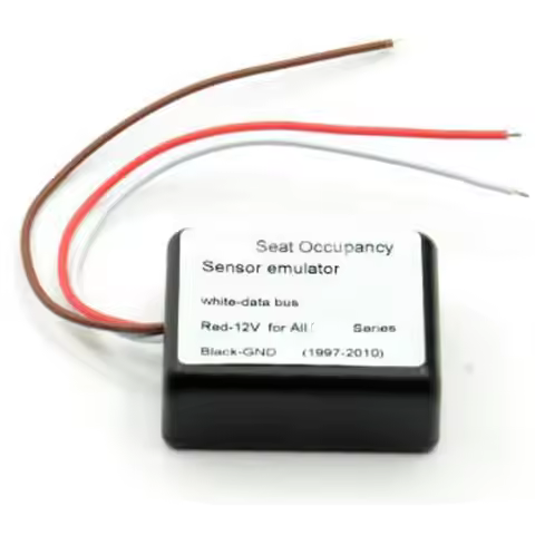 Sensor Emulator Passenger Seat Occupancy Mat Bypass SRS Air`bag Faulty Warning Code For BMW E60 E90
