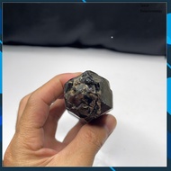 đá thạch anh đen chuẩn morion thiên nhiên nặng 220g (mr9)