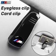 BMW M Car Sunglasses Clip Sun Visor Eyeglasses Holder Business Cards Tickets Holder Multifunctional 