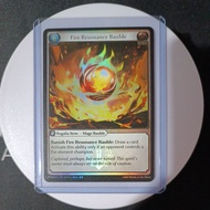 Grand Archive Card Game PTMEVP EN-007 U Fire Resonance Bauble foil