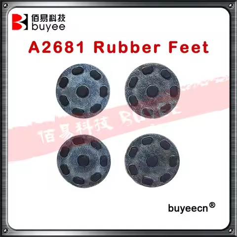 4PCS/SET A2681 Rubber Feet For Macbook Air 13" Retina M2 A2681 Laptop Bottom Case Feet Cover Foot Ki
