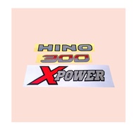 Hino 300 xpower sticker / Hino dutro xpower sticker / Hino 300 sticker