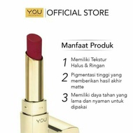 Y.O.U YOU Matte Lipstick / YOU Color Lip Matte Finished Lipstick