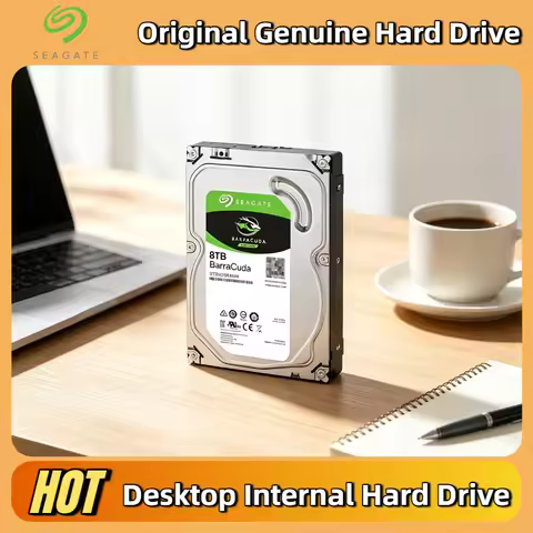 FOR Seagate BarraCuda ST8000DM004 8TB Internal HDD 3.5 SATA 6 Gb/s 5400RPM 256MB Cache Desktop Compu
