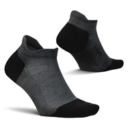 Feetures Elite Max Cushion No Show Tab Ankle Socks - Sport Sock with Targeted Compression - (1 Pair)