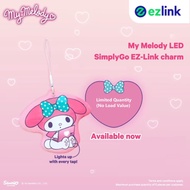 Limited Edition - Sanrio Characters Kuromi Hello Kitty My Melody Twin Stars LED EZ-Link Charm EZLink Card (Lazada Exclusive) Ez Link Card with $0 Stored Value (While Stock Lasts!)!