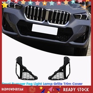[Stock] 1Pair Car Front Bumper Fog Light Lamp Grille Trim Cover for BMW X1 U12 20Li 25Li 2023-2024 5