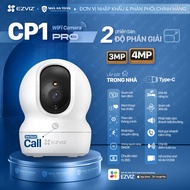 [ĐỘC QUYỀN ONLINE] Camera WI-FI EZVIZ CP1 Pro 2K+ Quay Quét 360 Độ Chạm để gọi Ghi hình màu đêm th