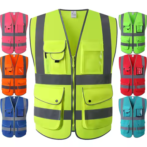 Cycling Jogging Workwear Highlight Vest Night Work Security Running Working Vest