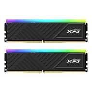 เอดาต้า แรมพีซี DDR4 16GB/3200MHz (2x8GB) RGB GAMMIX X D35G RGB รุ่น AX4U32008G16A-DTBKD35G สีดำ