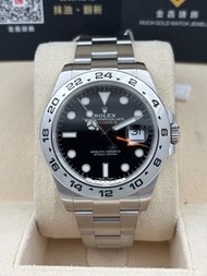 [SOLD OUT]二手 USED  ROLEX 勞力士 EXPLORER II 216570 黑色 2017年3月 全套 FULL SET