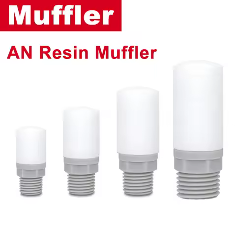 Resin Muffler AN10-01/20-02/30-03/40-04 Pneumatic Connector
