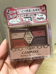 全新Canmake完美色計眼影盤#14莓果棉花糖 #開運紅