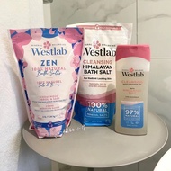 British Westlab Bath Salts Bath Himalayan Salt Epsom Salt Dead Sea Salt Magnesium Tablets Soothing Skin
