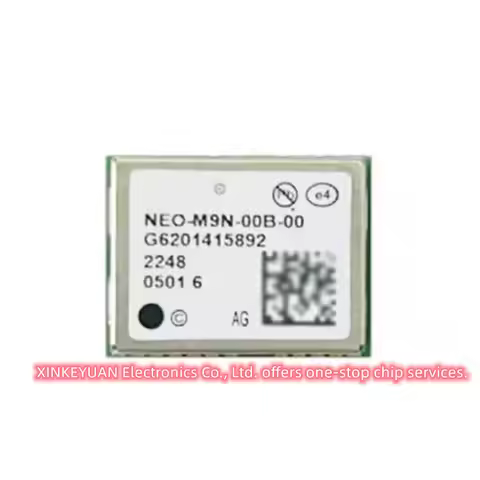 NEO-M9N-00B-00 Four-mode positioning module supports 25Hz, dual-mode GPS with Beidou technology.