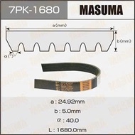 7PK-1680 Honda Crv General Belt version 2.4 produced 2013 - 2017 Genuine product Brand MASUMA (Japan