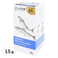 大研生醫 德國頂級魚油軟膠囊  60顆  800mg  15盒