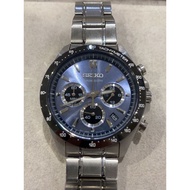 SEIKO mens watches spirit Chronograph Wrist Watch analogues stainless BLU SLV 8T63-00D0 Direct from 