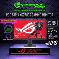 【USB-C】【HDMI 2.1】ASUS Monitor ROG Strix XG27UCS Gaming Monitor / 4K UHD / Fast IPS Panel / 160Hz* / sRGB 130% / HDR10