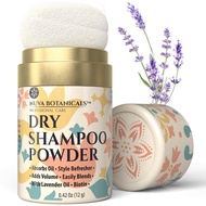 NuvaBotanicalsNonAerosolDryShampooPowderwithBiotin-LavenderExtractandKoreanGinseng-VolumizingTravelS
