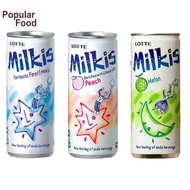 Lotte Milkis Soda Drink 250ML - Made in Korea [HALAL]