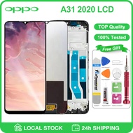 LCD With Frame For OPPO A31 2020 LCD Display Touch Screen Digitizer Assembly Replacement Parts