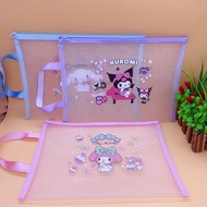 Sanrio Zipper File Bag Document File Zip File Stationery School Office Cute Come