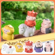 6pcs Journey West Ornaments Fat Character Car Decor