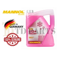 100% MANNOL COOLANT G12+ 5LITRE 4212 ( RED COLOUR )