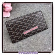 Goyard Goyard Coin Purse Card Holder Elegant Dog Teeth Print Men Women Fashion Wallet Model: M516